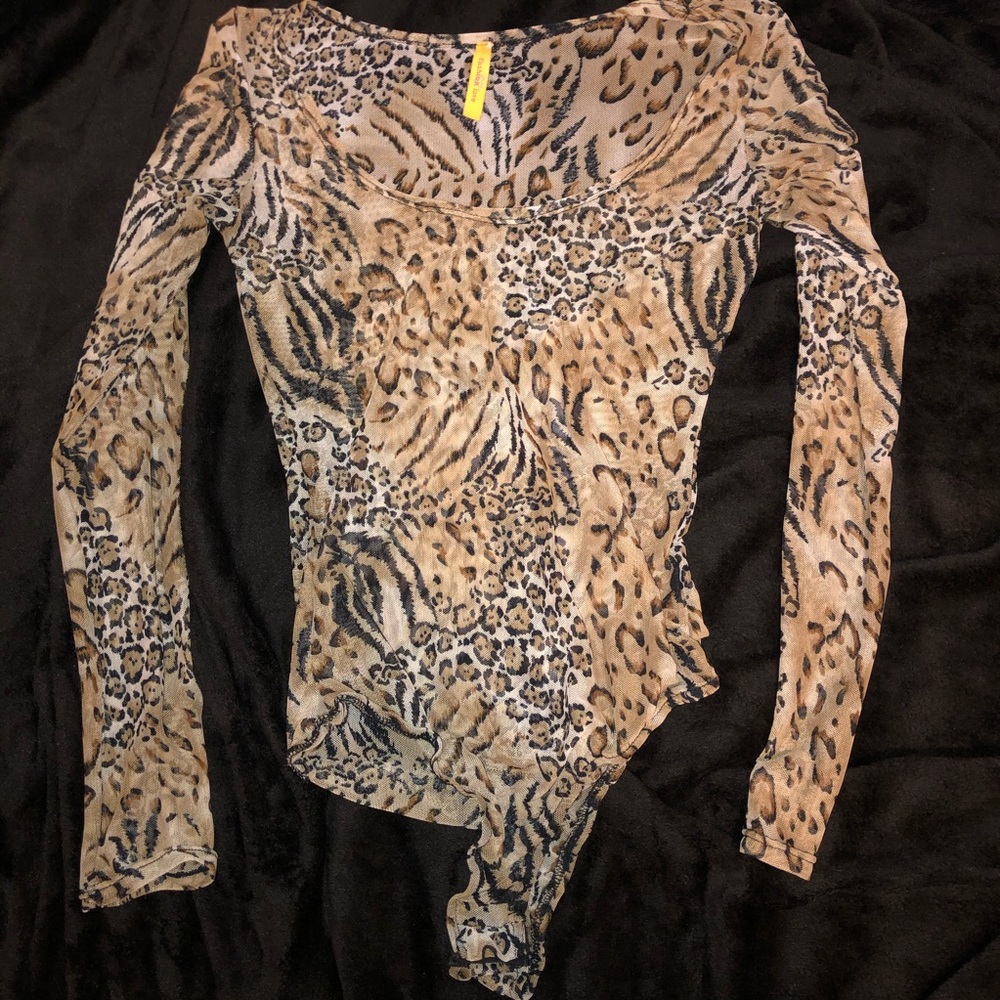 S/M Animal Print Bodysuit 🐾